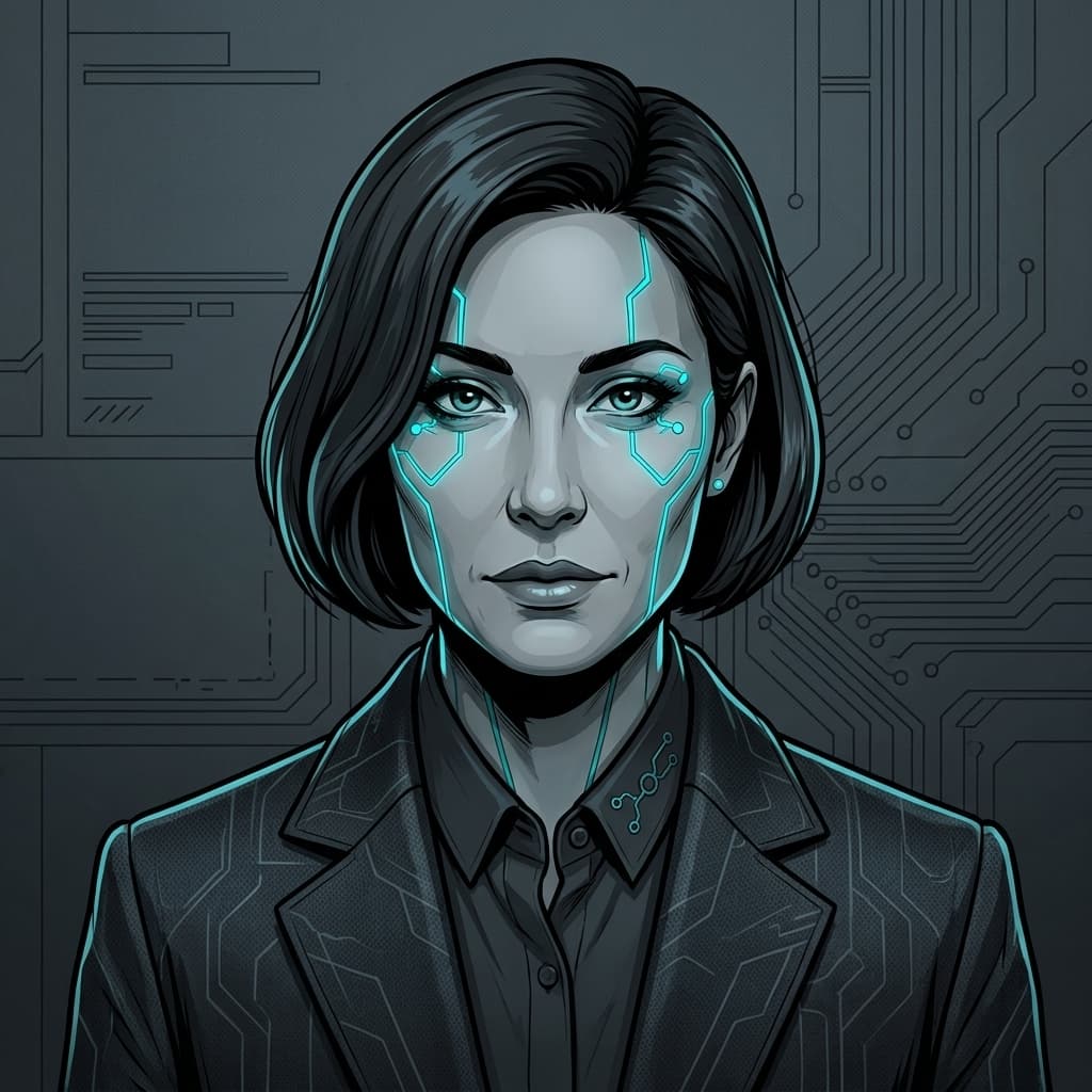 Agent A, AI agents / tool calling / autonomous workflow risk — Tiny CTO: The Chaos Stack character in Corporate style.