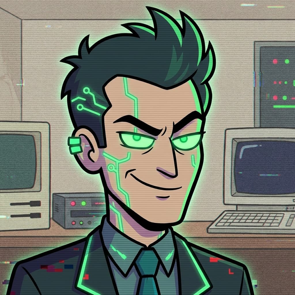 Glitch, Bugs, edge cases, broken assumptions, production failures — Tiny CTO: The Chaos Stack character in Retro style.