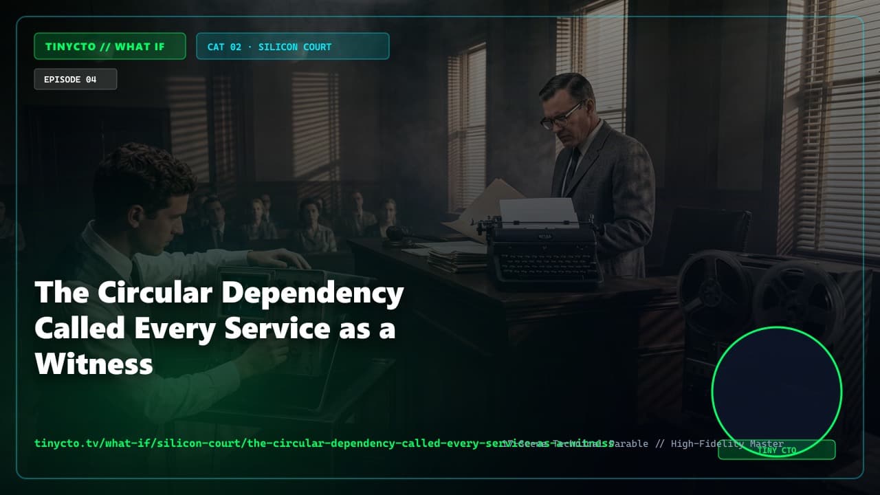 Circular Dependency Bütün Service’leri Tanık Çağırdı