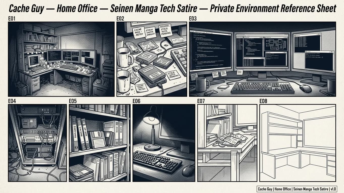 Cache Guy's Home Office environment for Tiny CTO: The Chaos Stack.
