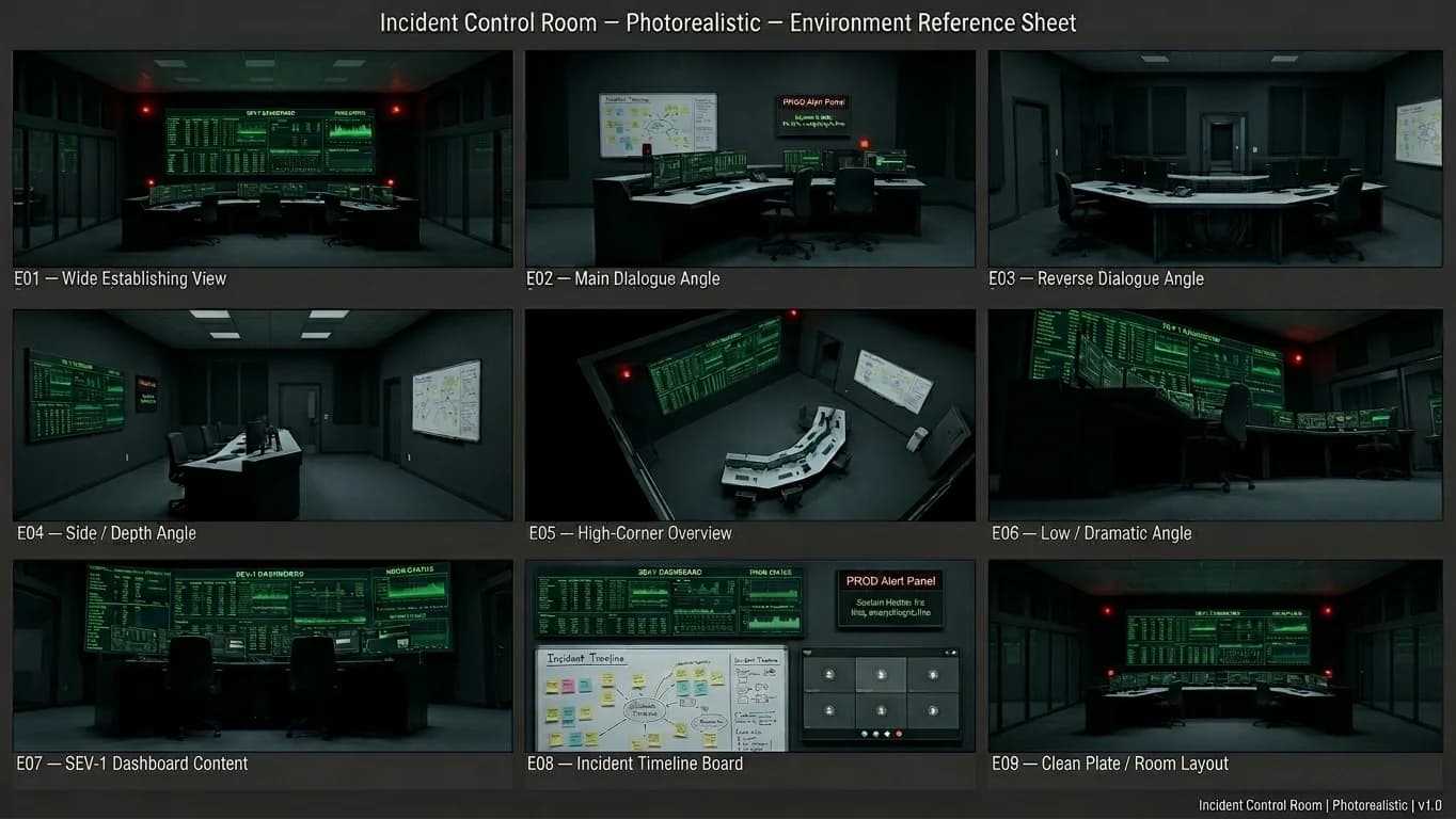 Incident Control Room environment for Tiny CTO: The Chaos Stack.