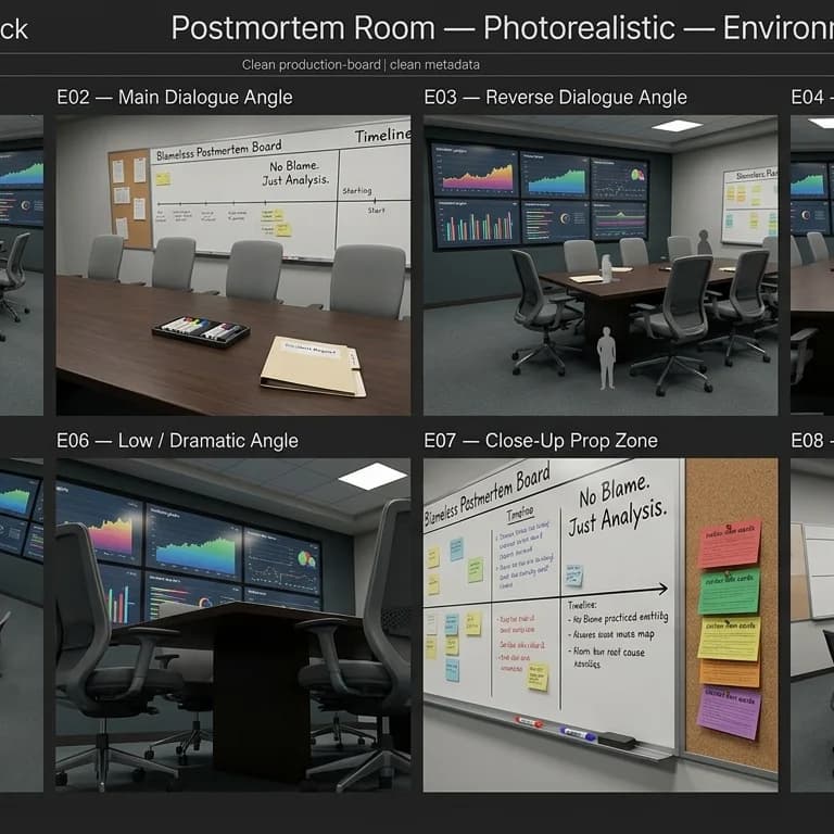 Postmortem Room environment background.
