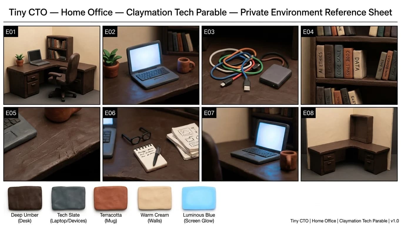Tiny CTO's Home Office environment for Tiny CTO: The Chaos Stack.
