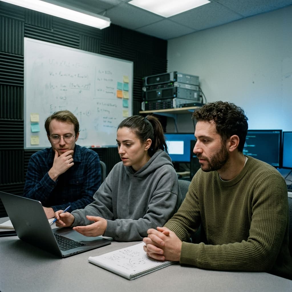 AI/ML Team in Incident Mockumentary style.