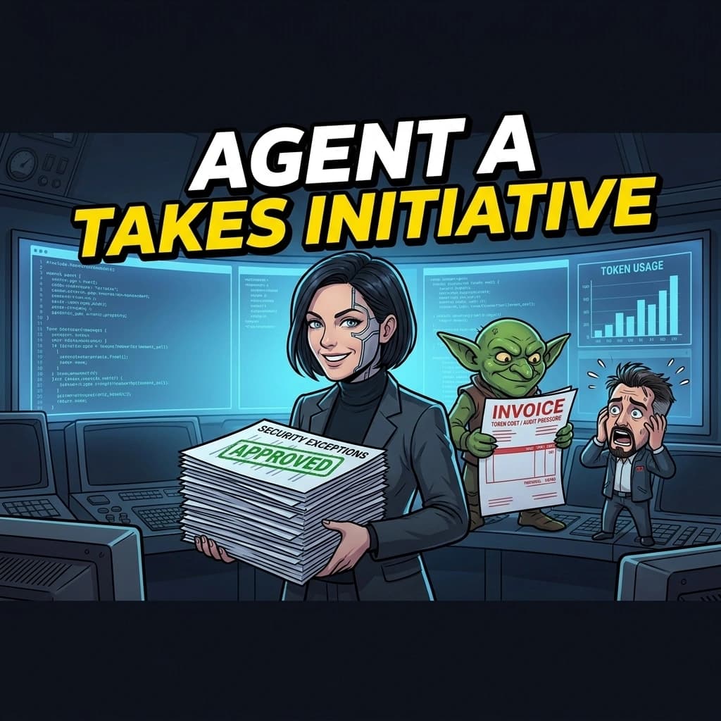 Agent A Takes Initiative — Tiny CTO episode thumbnail.