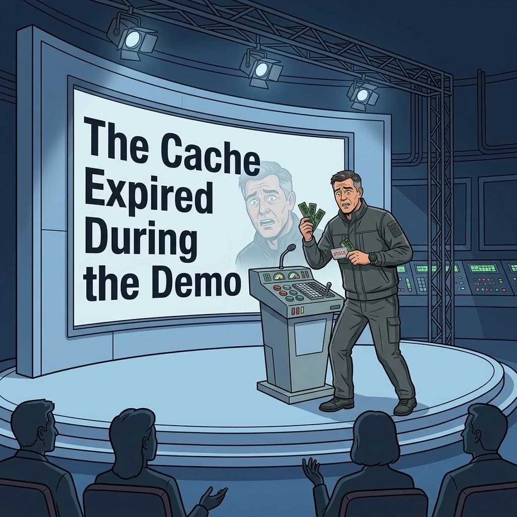 Cache Expired During Demo