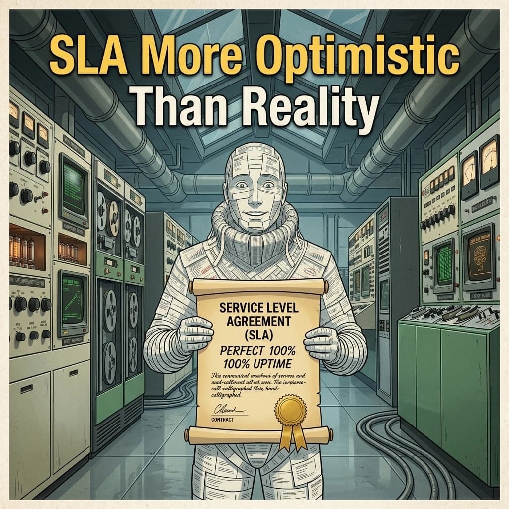 SLA More Optimistic Than Reality