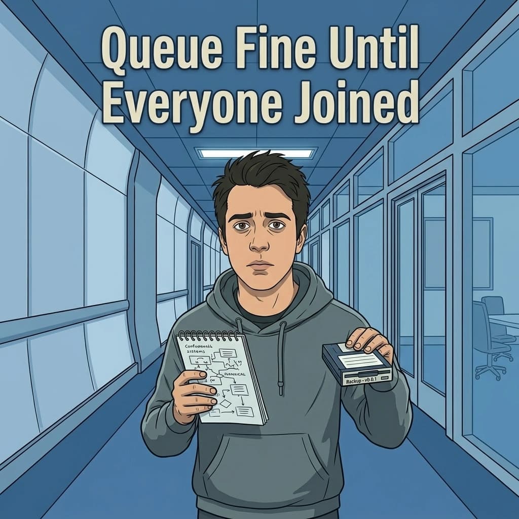 Queue Fine Until Everyone Joined
