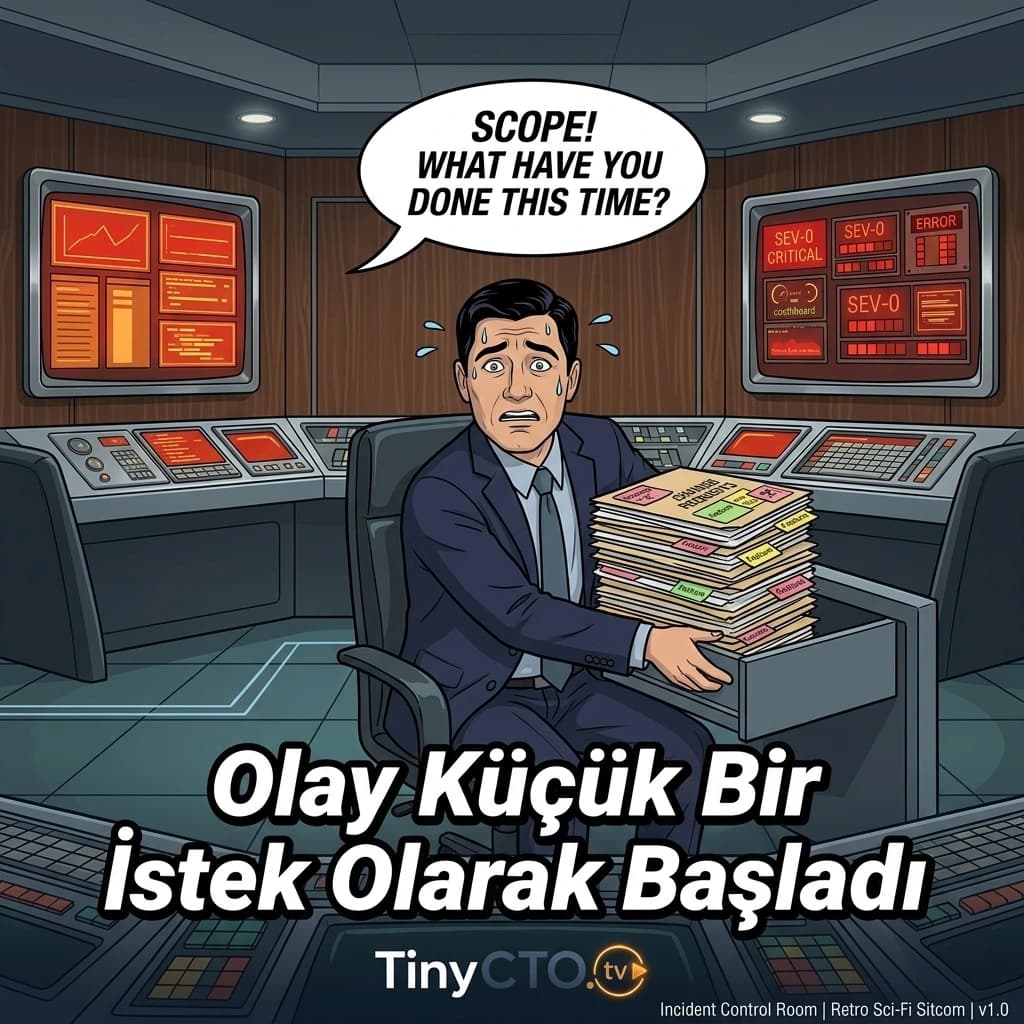 Olay Küçük Bir İstek Olarak Başladı