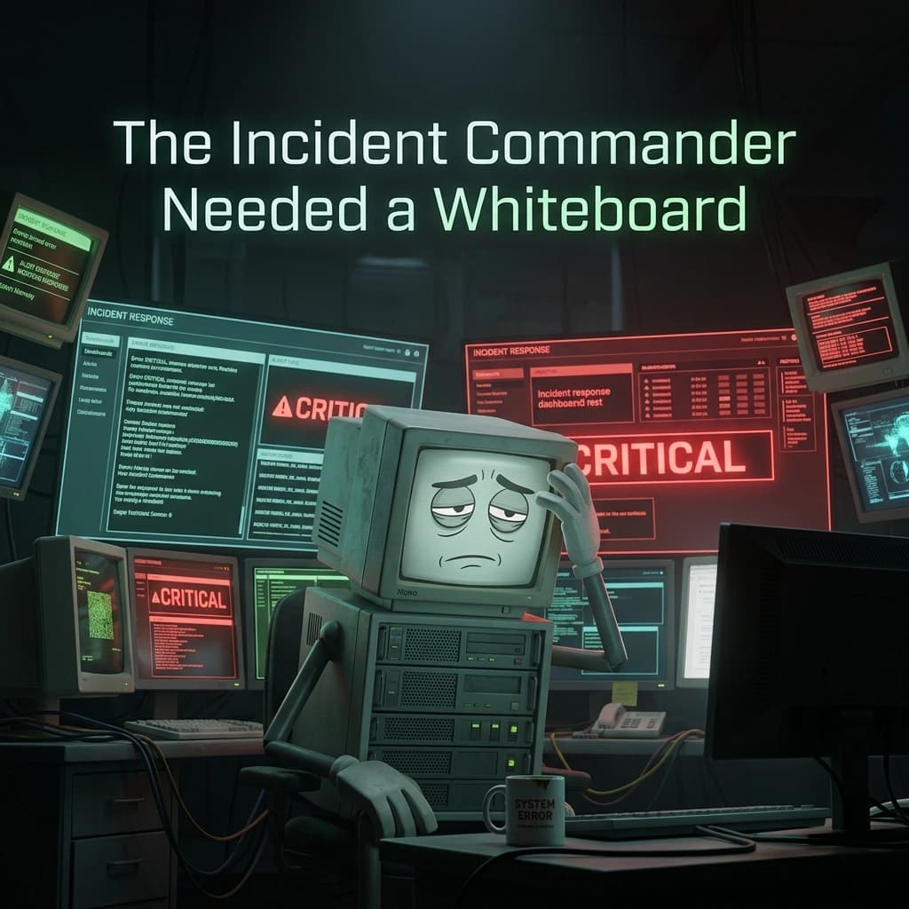 The Incident Commander Needed a Whiteboard