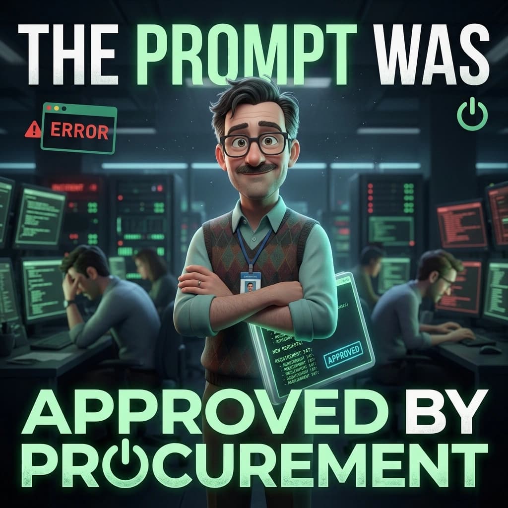 The Prompt Was Approved by Procurement