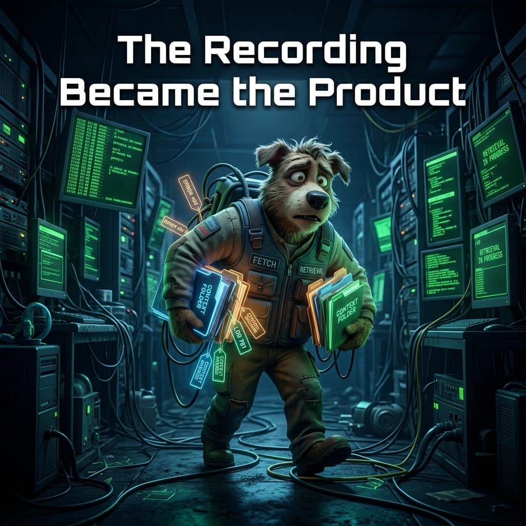 The Recording Became the Product