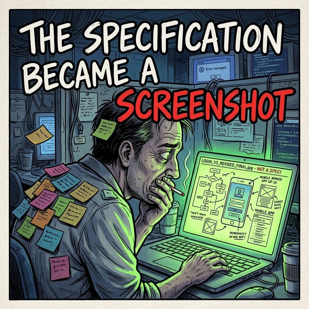 The Specification Became a Screenshot Thumbnail