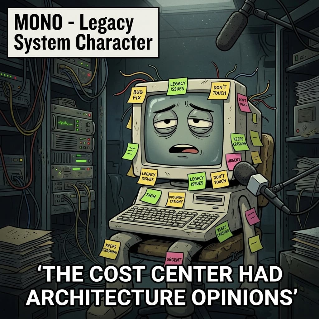 The Cost Center Had Architecture Opinions