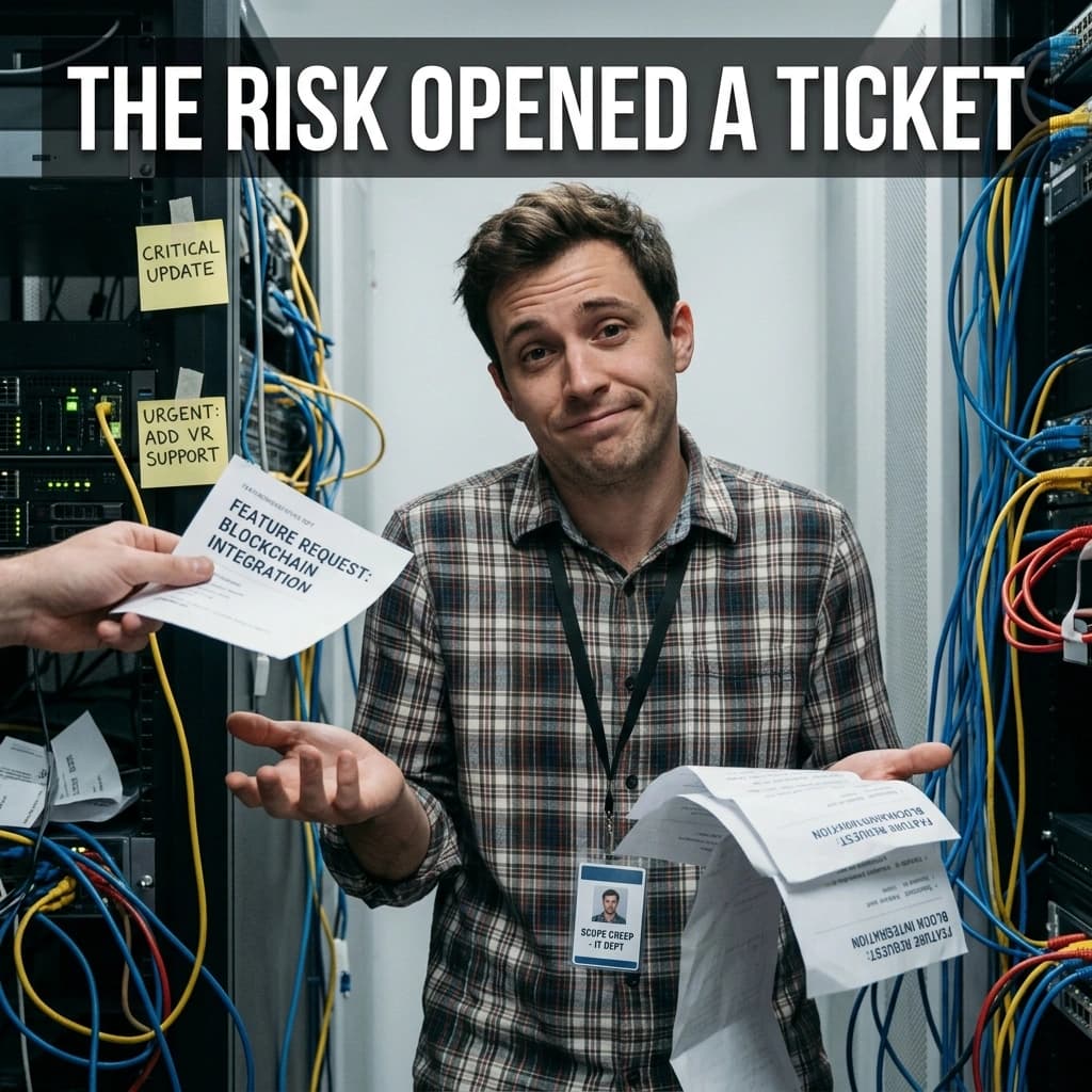 The Risk Opened a Ticket Thumbnail