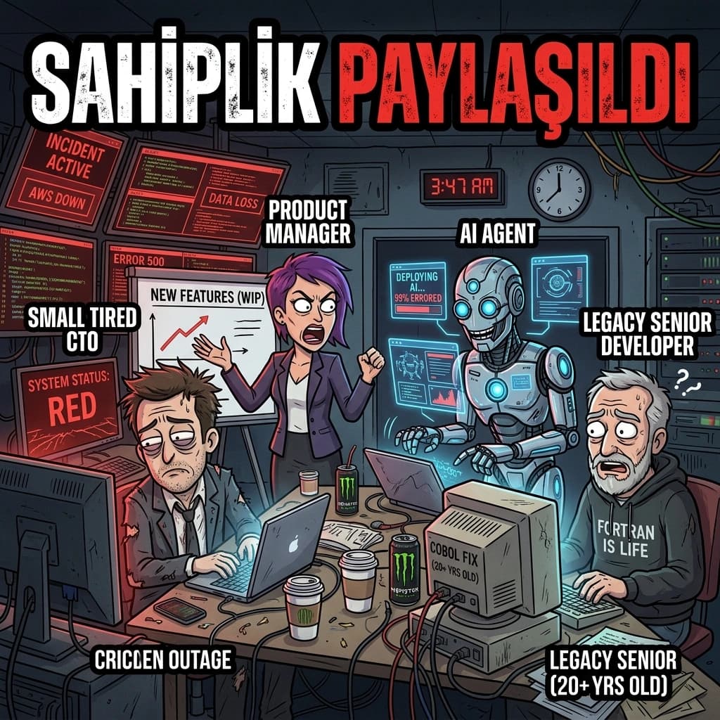Ownership Paylaşıldı — Tiny CTO episode thumbnail.