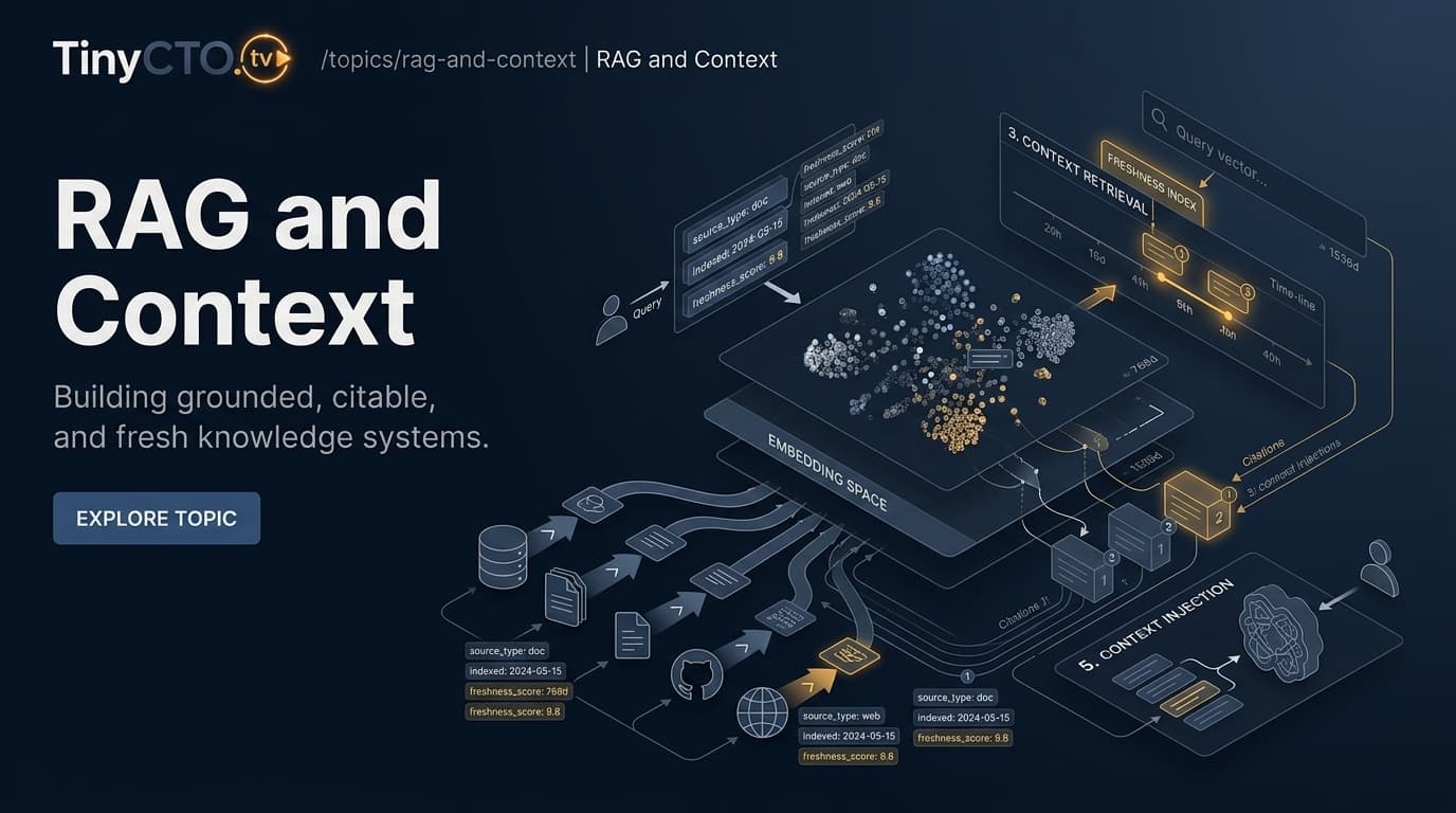 RAG ve Retrieval - TinyCTO.tv