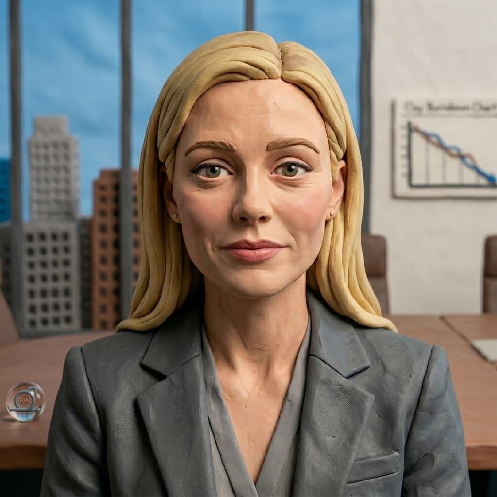 The PM — The Alignment Machine in Claymation Tech Parable style.