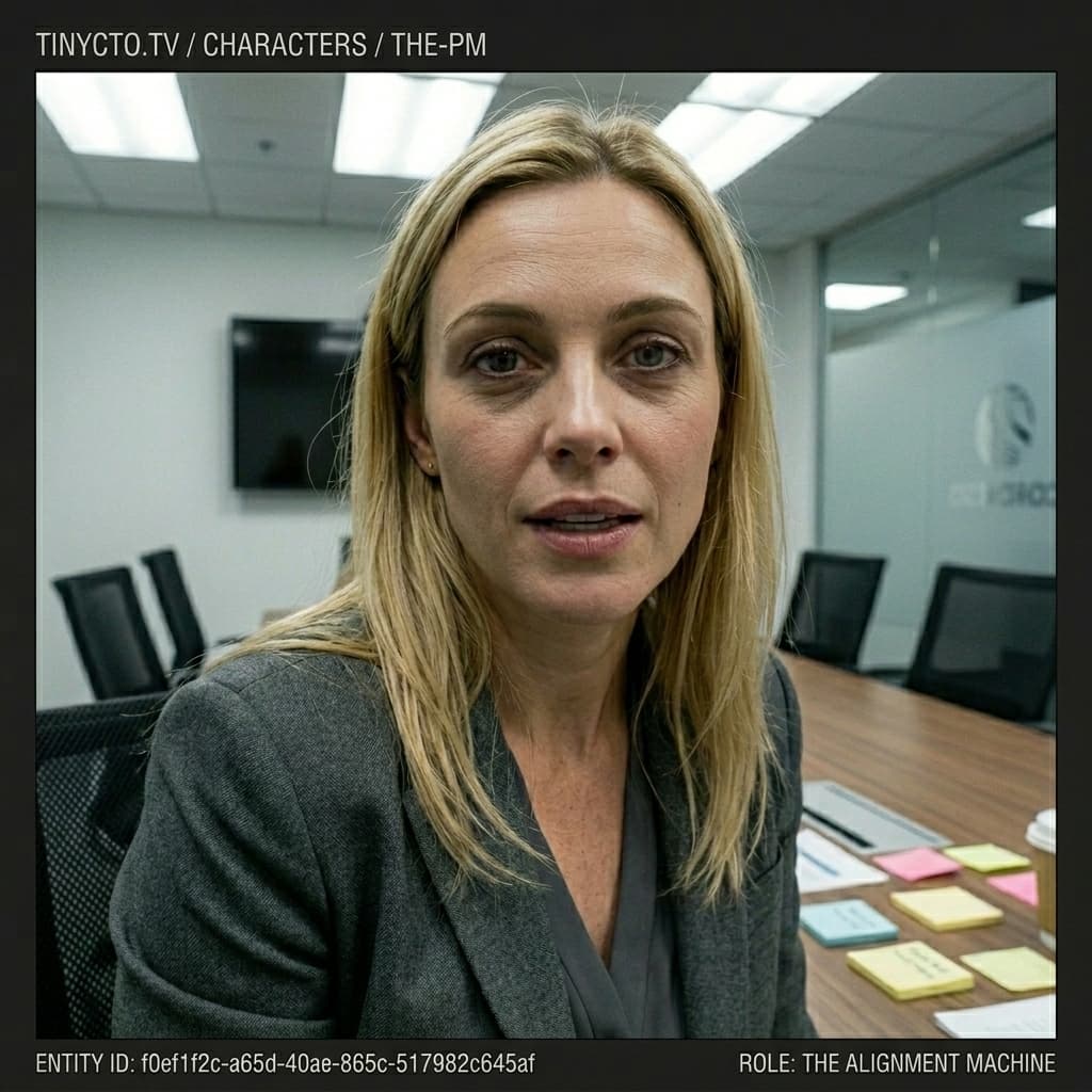 The PM — The Alignment Machine in Incident Mockumentary style.