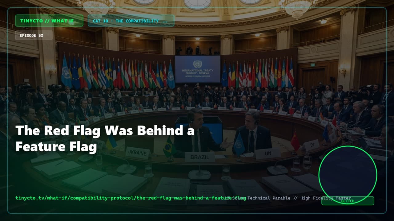 The Red Flag Was Behind a Feature Flag