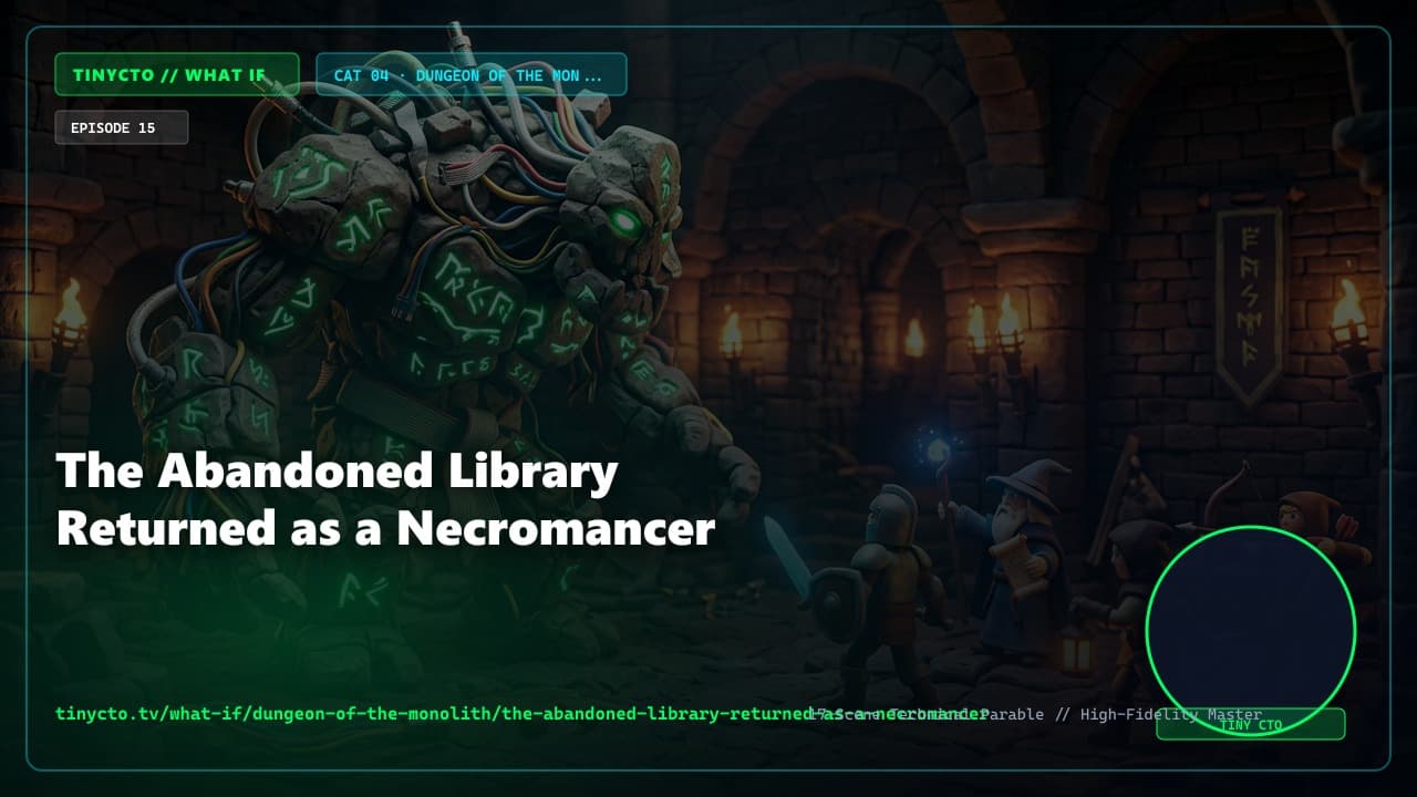 Abandoned Library Necromancer Olarak Döndü