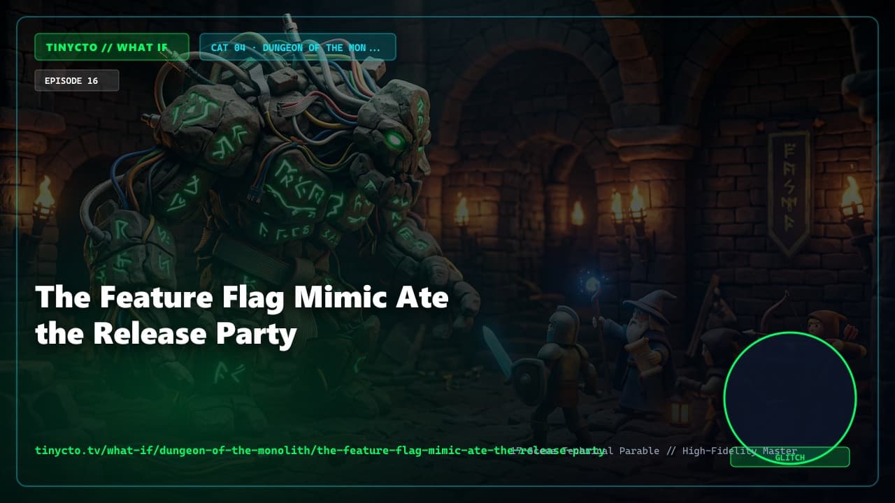 The Feature Flag Mimic Ate the Release Party