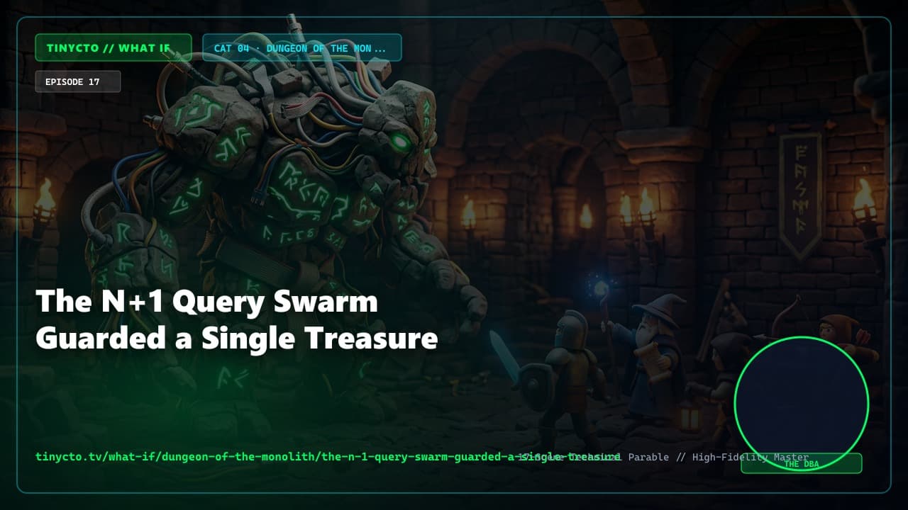 The N+1 Query Swarm Guarded a Single Treasure