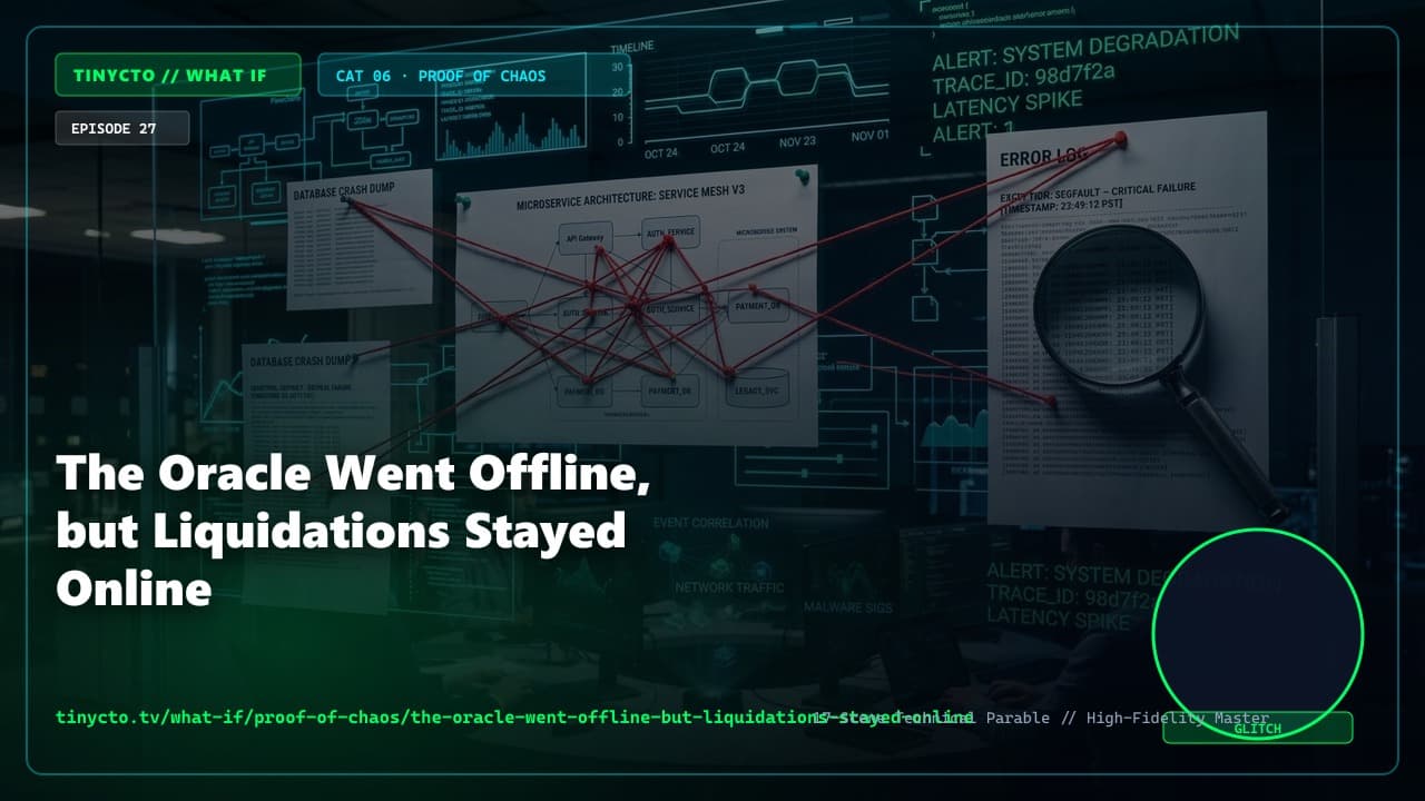 Oracle Offline Oldu, Liquidation’lar Online Kaldı
