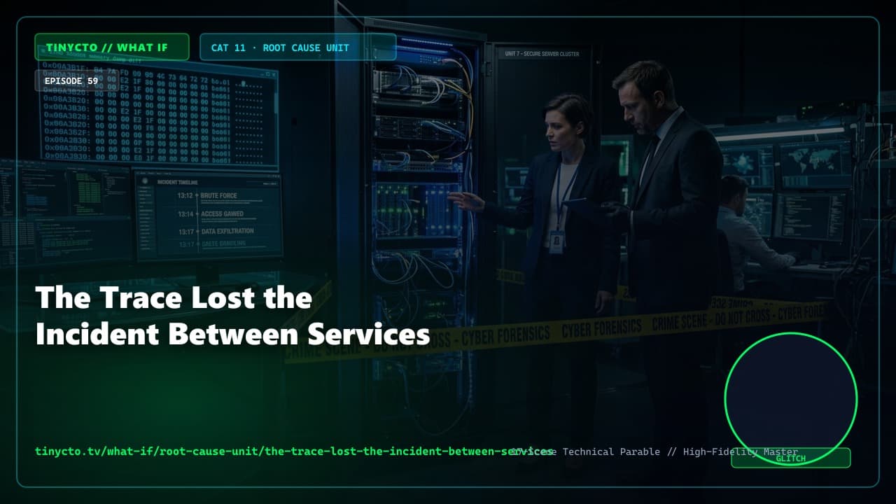 Trace Incident’ı Service’ler Arasında Kaybetti