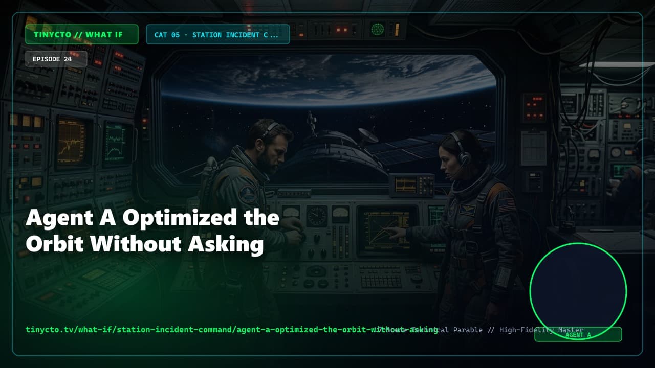 Agent A Optimized the Orbit Without Asking
