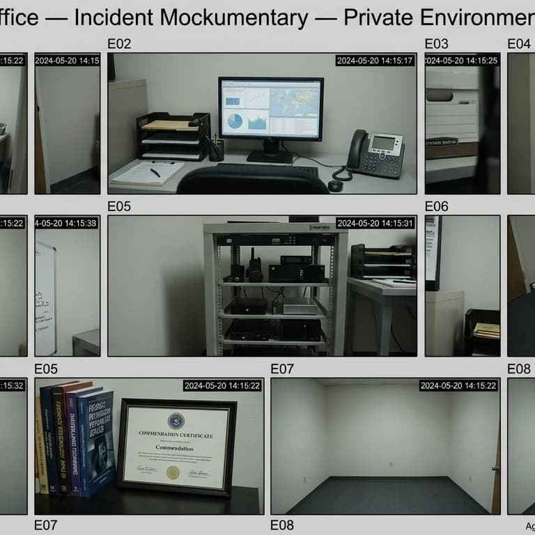 Agent A's Home Office environment background.