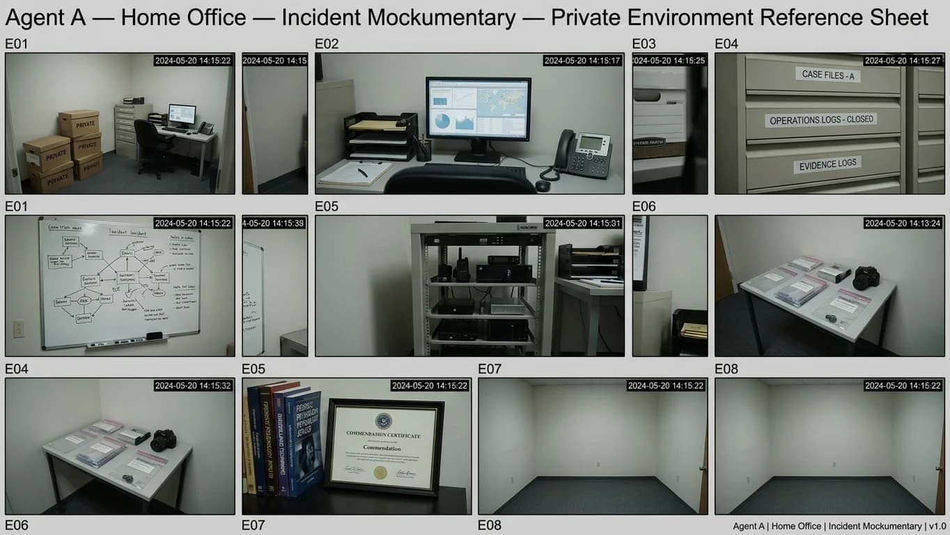 Agent A's Home Office environment for Tiny CTO: The Chaos Stack.
