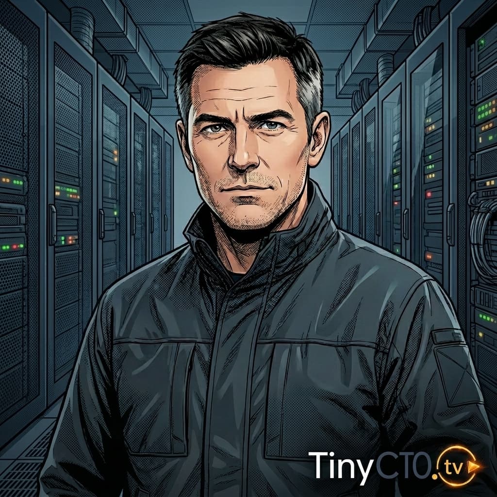 Cache Guy — Memory-Runner, Mature adult male caching specialist representing latency, stale data, TTL, invalidation, freshness windows, and speed-versus-correctness trade-offs. — Tiny CTO: The Chaos Stack character in Seinen style.