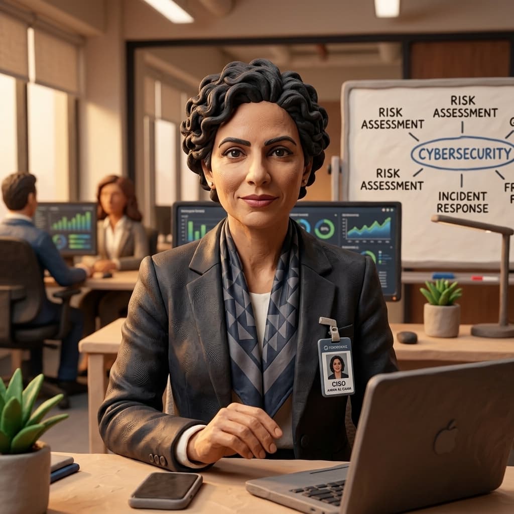 The CISO in Claymation Tech Parable style.