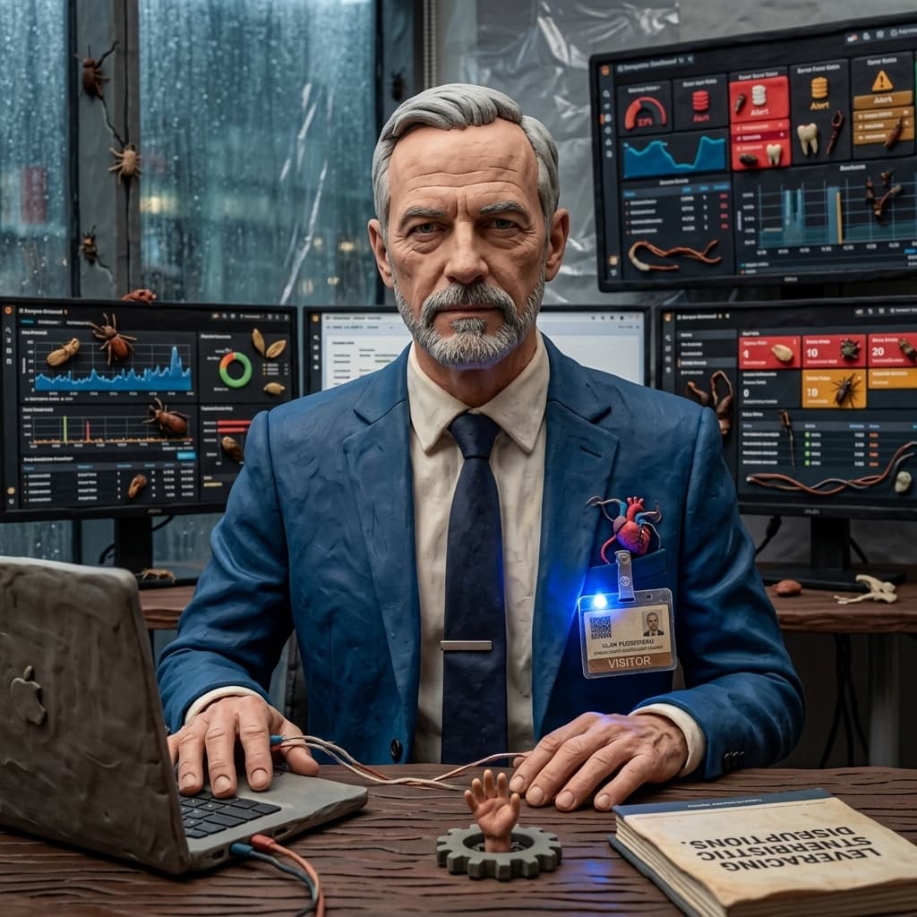 The Regulator in Claymation Tech Parable style.
