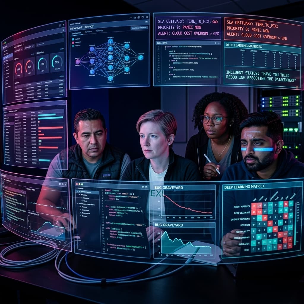 The Audience in Corporate - Dark Mode style.