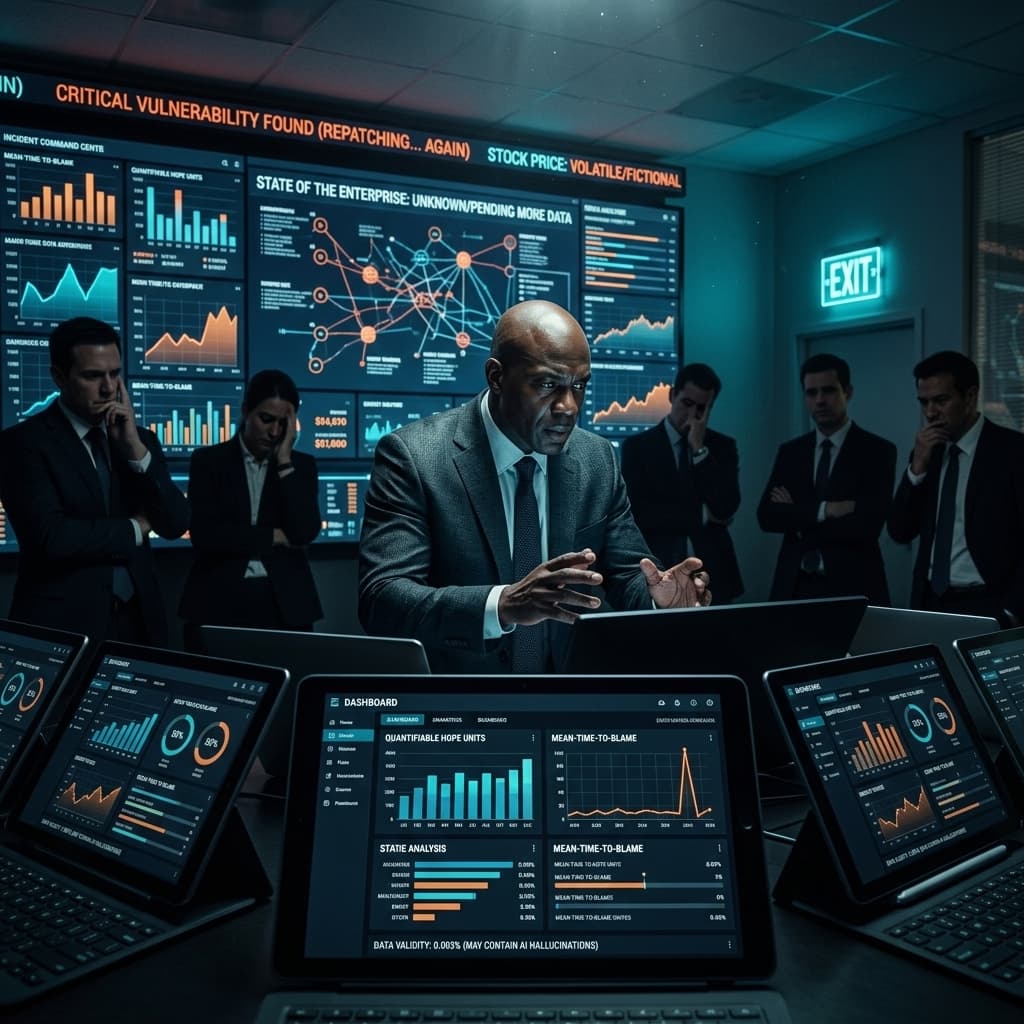 The Board in Corporate - Dark Mode style.