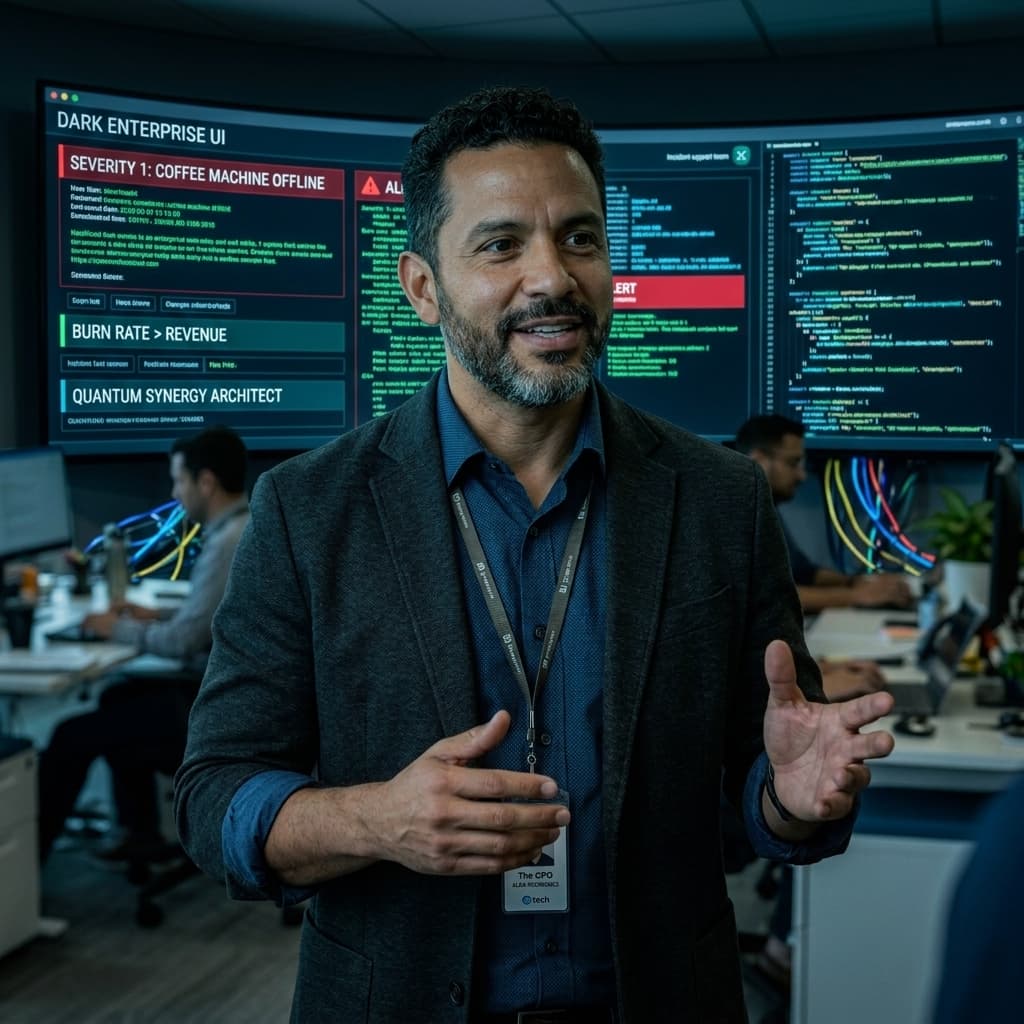 The CPO in Corporate - Dark Mode style.
