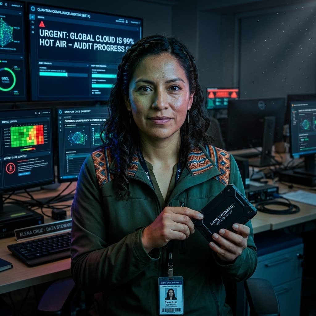 The Data Steward in Corporate - Dark Mode style.