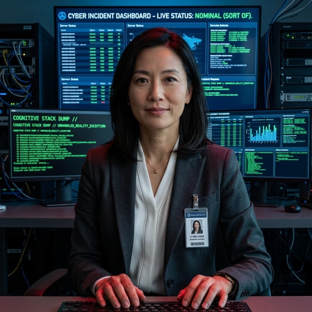 The General Counsel in Corporate - Dark Mode style.