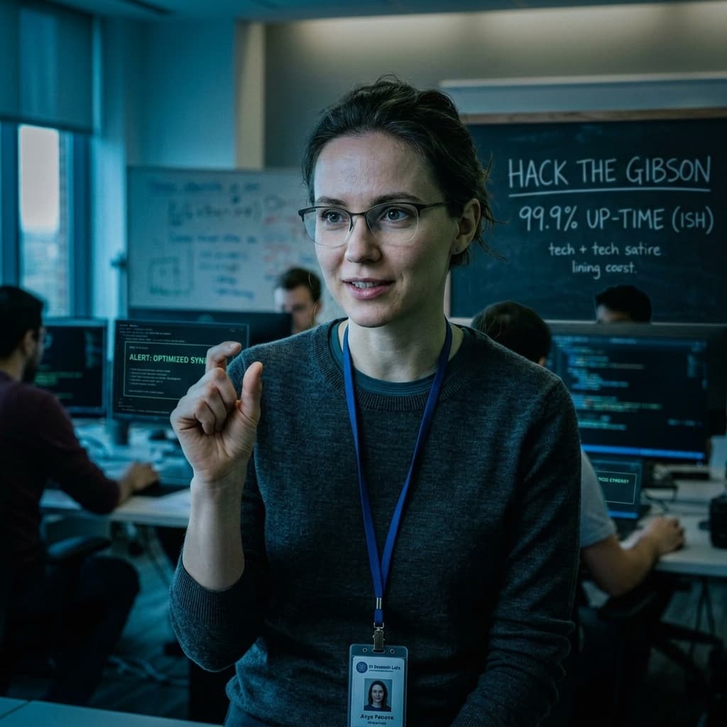 The ML Researcher in Corporate - Dark Mode style.