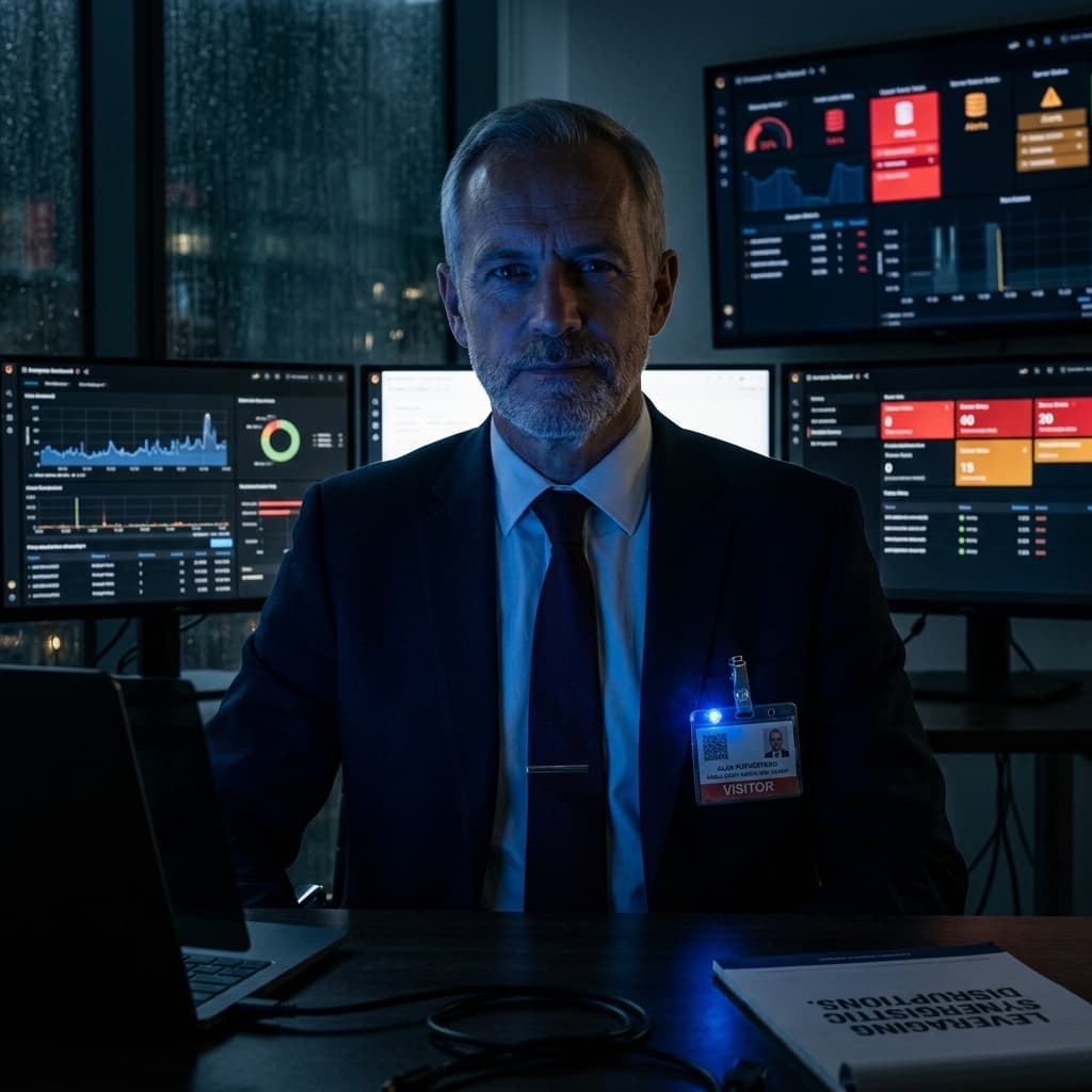 The Regulator in Corporate - Dark Mode style.