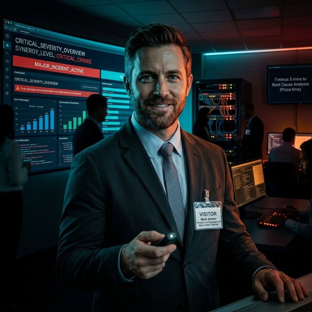 The Sales Engineer in Corporate - Dark Mode style.