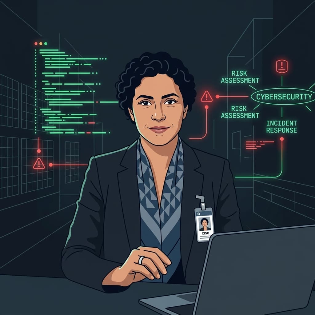 The CISO in Dark-Mode Motion Explainer style.