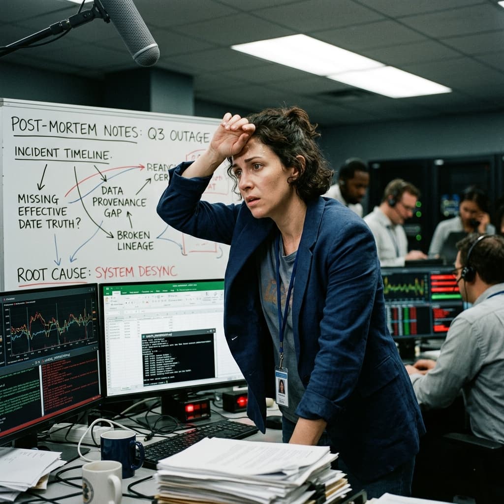 The Data Steward in Incident Mockumentary style.