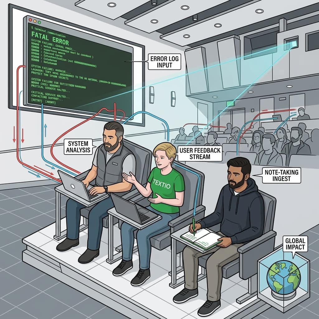 The Audience in Isometric Systems Diorama style.