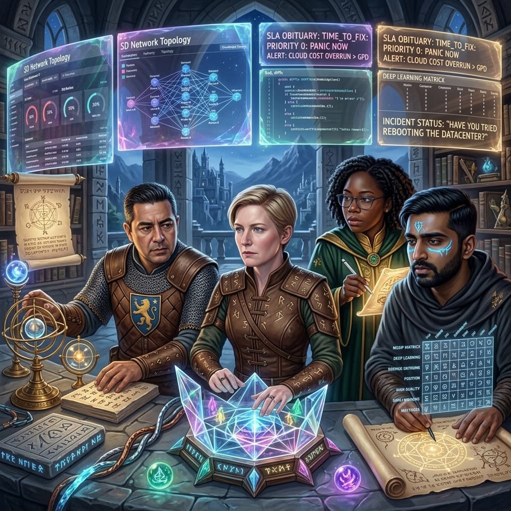 The Audience in Middle World Fantasy style.