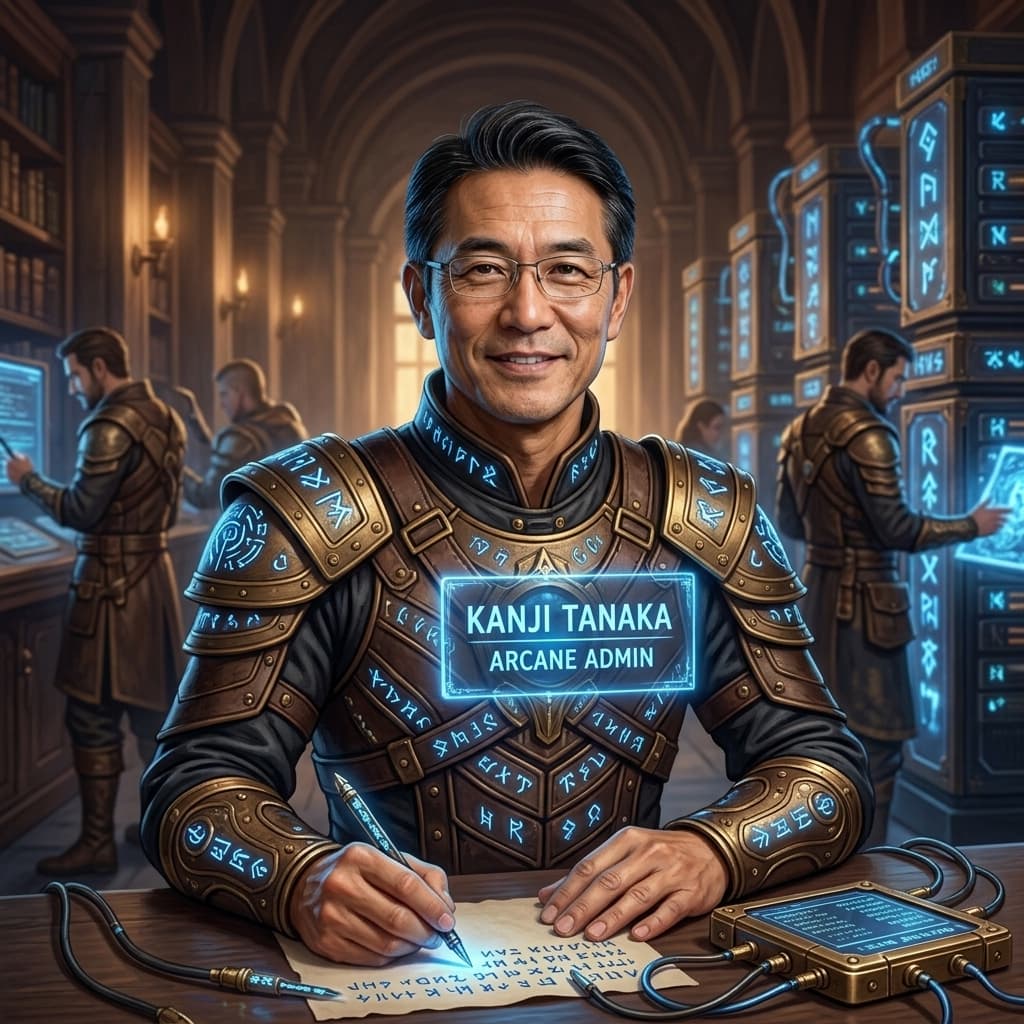 The CFO in Middle World Fantasy style.