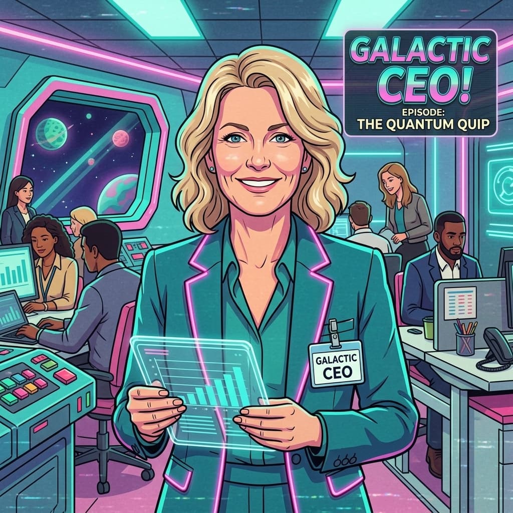 The CIO in Retro Sci-Fi Sitcom style.
