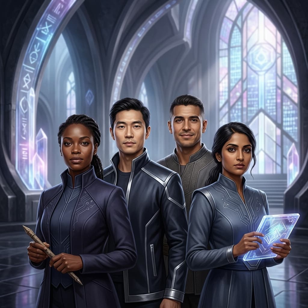 Frontend/UI Engineering Team in Sacred Systems Sanctuary style.